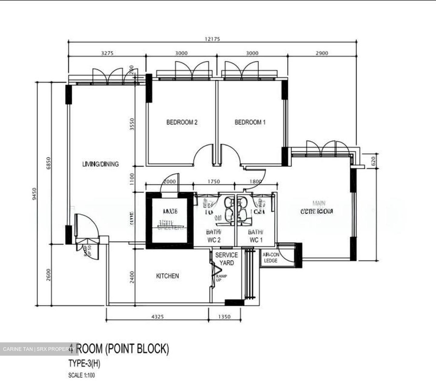 Blk 266C Punggol Emerald (Punggol), HDB 4 Rooms #562767481